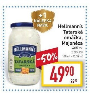 Tatarská omáčka Hellmann'