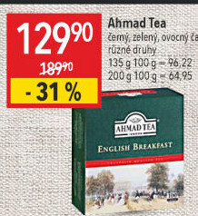 Čaj černý Ahmad Tea