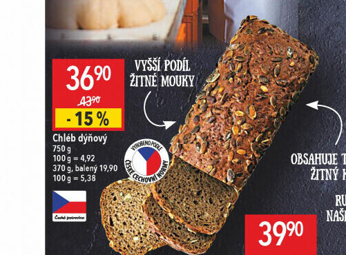 Chléb dýňový