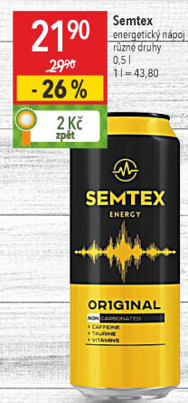 Energetický nápoj Semtex