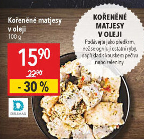 Matjesy kořeněné v oleji