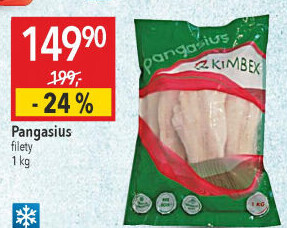 Pangasius filety mražený Kimbex