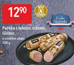 Paštika s telecím masem Játrovka Globus