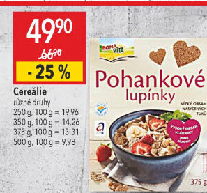 Pohankové lupínky Bonavita