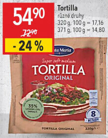 Tortilla Santa Maria