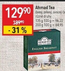 Čaj černý Ahmad Tea