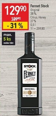 Fernet Stock Original