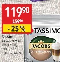 Kapsle Tassimo Jacobs