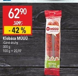 Klobása Maso uzeniny Písek