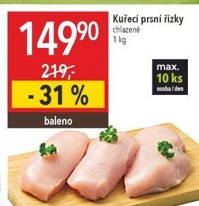 Kuřecí prsní řízky