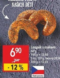 Loupák s mákem