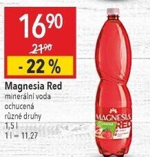 Minerální voda Magnesia Red