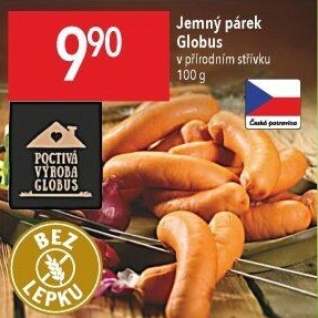 Párky jemné Globus