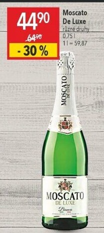 Sekt De Luxe Moscato