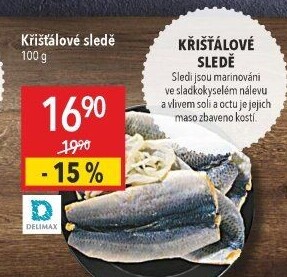 Sleď křišťálový Varmuža