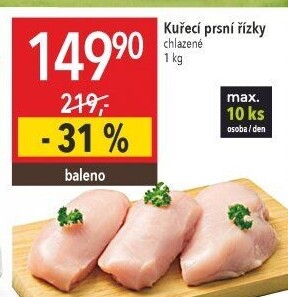 Kuřecí prsní řízky
