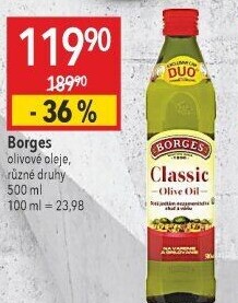 Olivový olej Borges