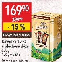 Oplatky Kávenky Sedita