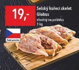 Selský kuřecí skelet Globus