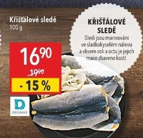 Sleď křišťálový Varmuža