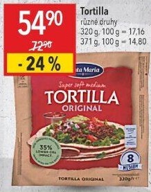Tortilla Santa Maria