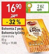 Tyčinky Z pece Bohemia Chips