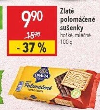 Zlaté polomáčené Opavia