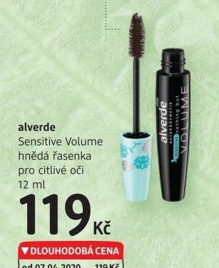 Řasenka Sensitive Nothing but volume Alverde
