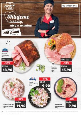 akční leták Kaufland 17.8.2022-23.8.2022