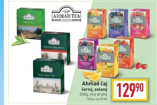 Čaj černý Ahmad Tea
