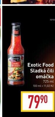 Chilli omáčka sladká Exotic food