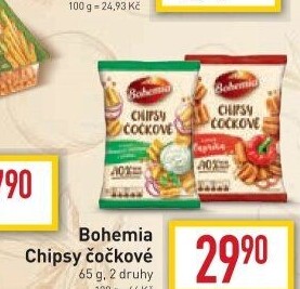 Čočkové chipsy Bohemia Chips