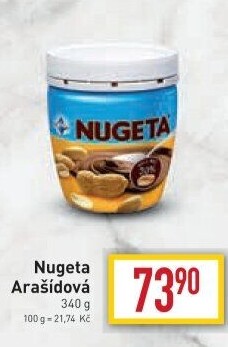 Čokokrém arašídový Nugeta Orion
