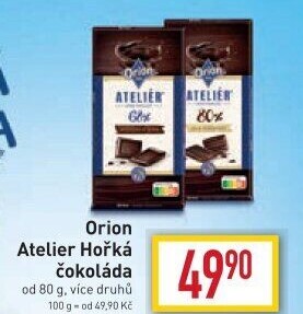 Čokoláda Ateliér Orion