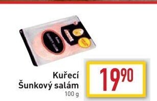 Kuřecí šunkový salám DZ Klatovy