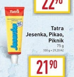 Mléko kondenzované Jesenka Tatra