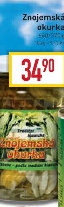 Okurky Znojemská okurka
