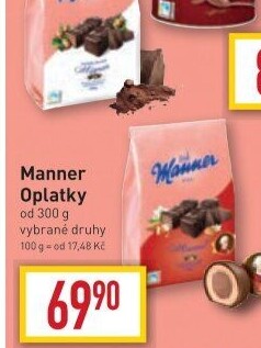 Oplatky Manner