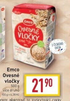 Ovesné vločky Emco