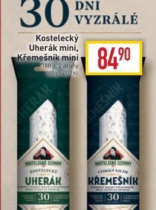 Salám Uherák kostelecký Kostelecké uzeniny