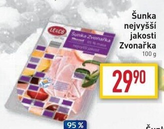 Šunka Zvonařka nejvyšší jakosti LE&amp