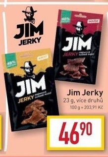 Sušené maso Jim Jerky