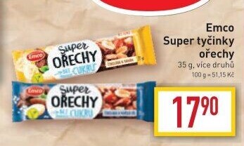 Tyčinka Super Ořechy Emco