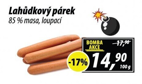 Párky lahůdkové