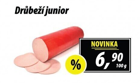 Salám drůbeží Junior