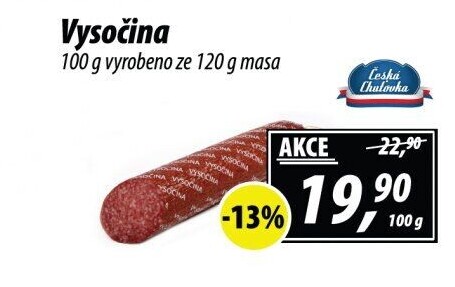 Salám Vysočina