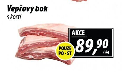 Vepřový bok s kostí
