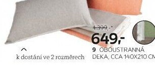 OBOUSTRANNÁ DEKA