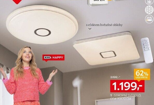 STROPNÍ LED SVÍTIDLO