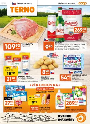 akční leták COOP 17.8.2022-23.8.2022